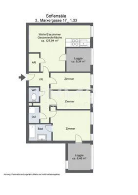 Gewerbeimmobilie mieten in Wien – 146 m², € 2.101 – Bild 18 von 18