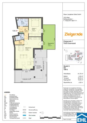 2-Zimmer-Wohnung kaufen in Eisenstadt – 61,7 m², € 319.000 – Bild 13 von 13