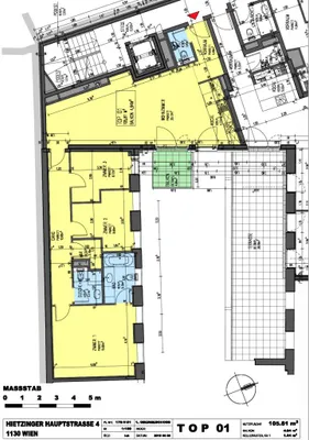 4-Zimmer-Wohnung mieten in Wien – 105,81 m², € 1.999 – Bild 4 von 20