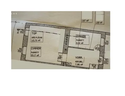 2-Zimmer-Wohnung kaufen in Wien – 43,7 m², € 219.000 – Bild 7 von 7