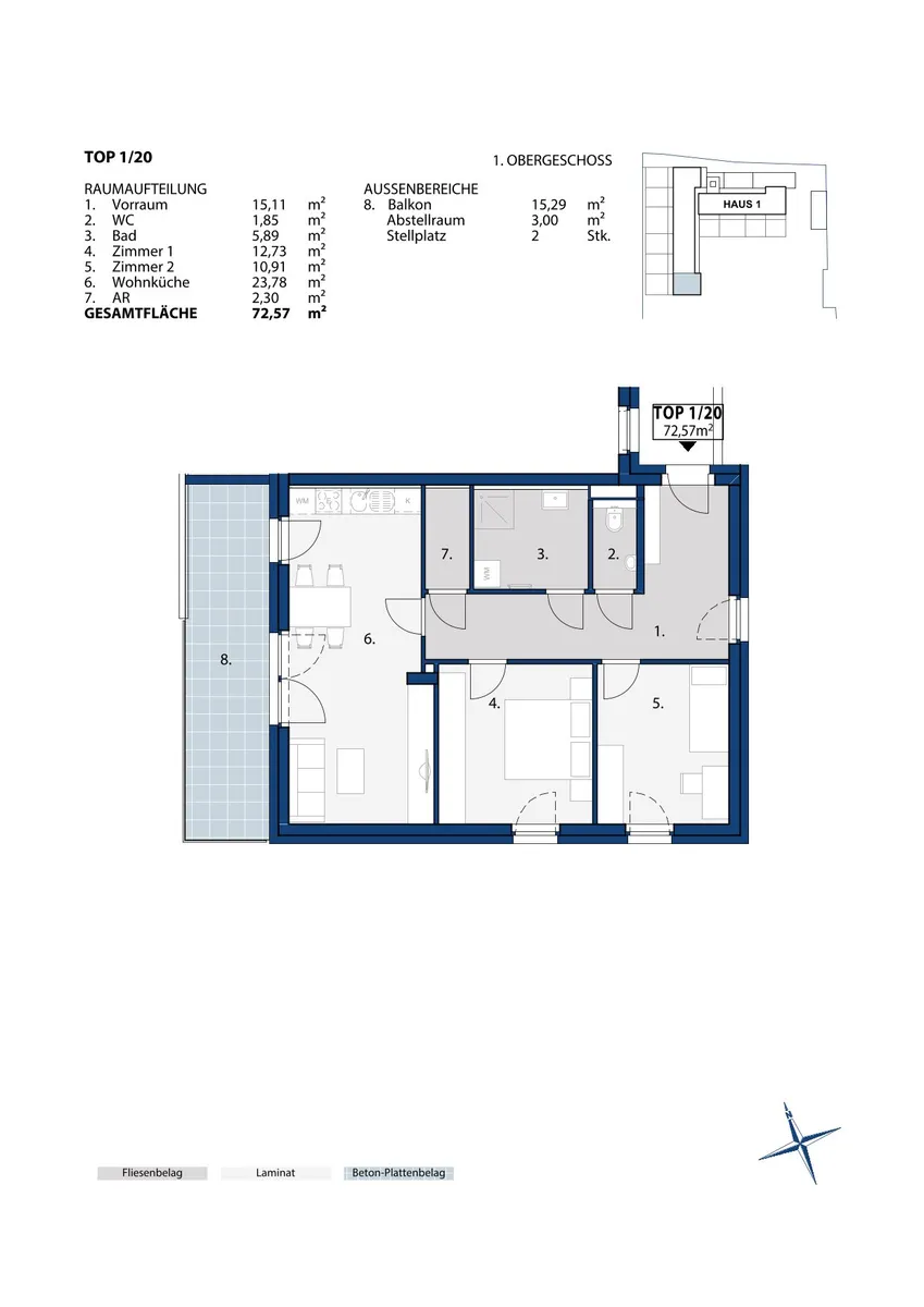 Apartment in Loosdorf, Katastralgemeinde Loosdorf - View 2