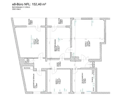 6-Zimmer-Gewerbeimmobilie mieten in Villach – 152 m², € 1.902 – Bild 16 von 16