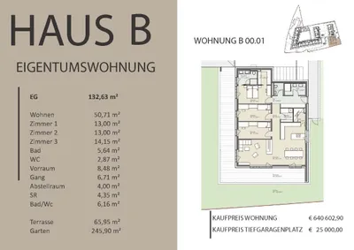 4-Zimmer-Wohnung kaufen in Graz-Umgebung – 132 m², € 640.603 – Bild 4 von 8