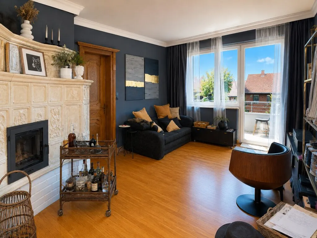Stilvolle 3 Zimmer Wohnung mit Bergblick und Parkplatz - Ansicht 2