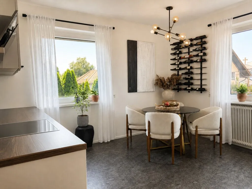 Stilvolle 3 Zimmer Wohnung mit Bergblick und Parkplatz - Ansicht 3