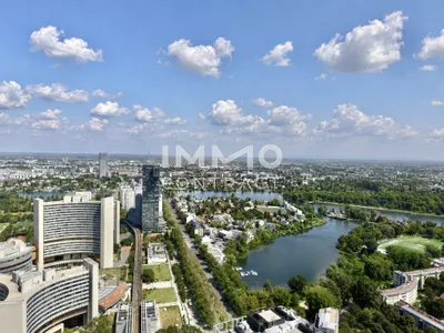 Eckpanorama über Wien - 3 Zimmer mit 40 m² Loggiafläche - DC2