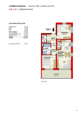 3-Zimmer-Wohnung kaufen in Schärding – 84 m², € 314.750 – Bild 2 von 9