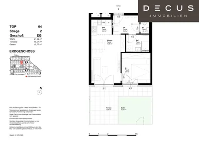 2-Zimmer-Wohnung mieten in Wien – 41,24 m², € 895 – Bild 15 von 15