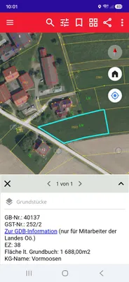 Grundstück kaufen in Braunau am Inn – 1 688 m², € 175.000 – Bild 2 von 6