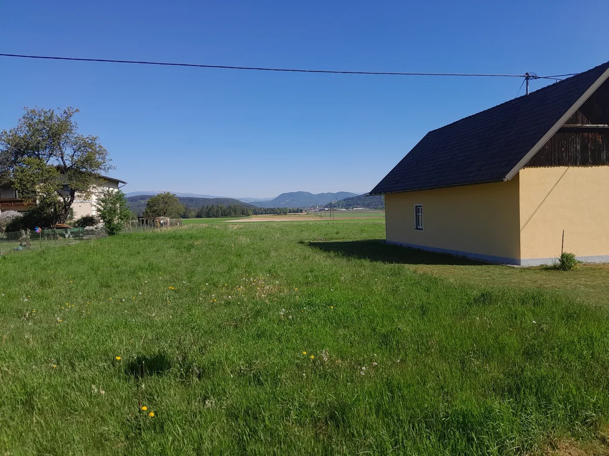 Großzügiger, sonniger, ebener Baugrund in Loibach bei Bleiburg! - Ansicht 2
