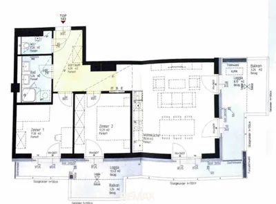 3-Zimmer-Wohnung mieten in Wien – 90 m², € 2.400 – Bild 8 von 8