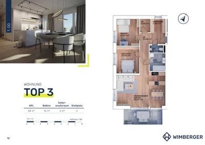 3-Zimmer-Wohnung kaufen in Grieskirchen – 84 m², € 484.000 – Bild 12 von 12
