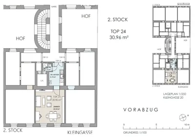 1-Zimmer-Wohnung kaufen in Wien – 30,96 m², € 199.000 – Bild 9 von 9