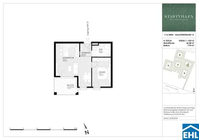 Immobilie kaufen in Wien – 46,58 m², € 403.328 – Bild 15 von 15