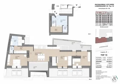 4-Zimmer-Wohnung mieten in Wien – 104,86 m², € 2.943 – Bild 15 von 15