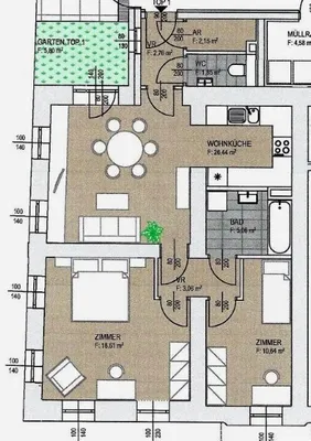 3-Zimmer-Wohnung mieten in Wien – 70,51 m², € 1.331 – Bild 12 von 12