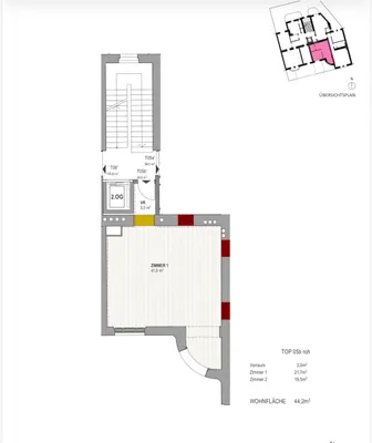 2-Zimmer-Wohnung kaufen in Graz – 40 m², € 225.000 – Bild 13 von 14