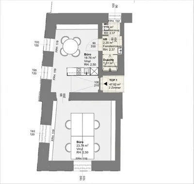Gewerbeimmobilie mieten in Salzburg Stadt – 48 m², € 846 – Bild 5 von 6