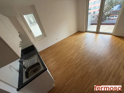 Moderne 2-Zimmer-Wohnung mit Balkon, Fußbodenheizung & Einbauküche in 1200 Wien, 999EUR Miete – Bild 3