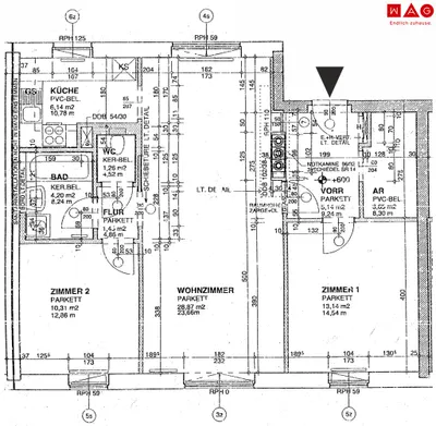 3-Zimmer-Wohnung mieten in Linz Land – 74,2 m², € 698 – Bild 4 von 4