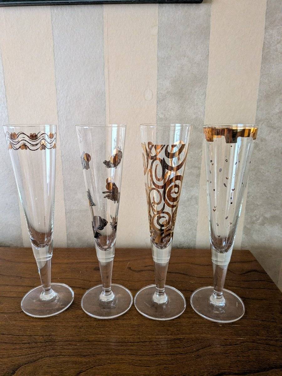 4 Ritzenhoff Champagnergläser