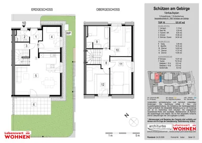 5-Zimmer-Haus mieten in Eisenstadt - Umgebung – 121,67 m², € 1.300 – Bild 5 von 7