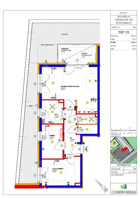 3-Zimmer-Wohnung mieten in Vöcklabruck – 62,69 m², € 703 – Bild 3 von 3