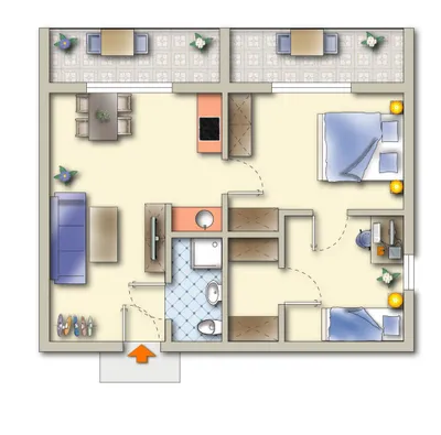 3-Zimmer-Wohnung mieten in Gmunden – 50 m², € 913 – Bild 12 von 12