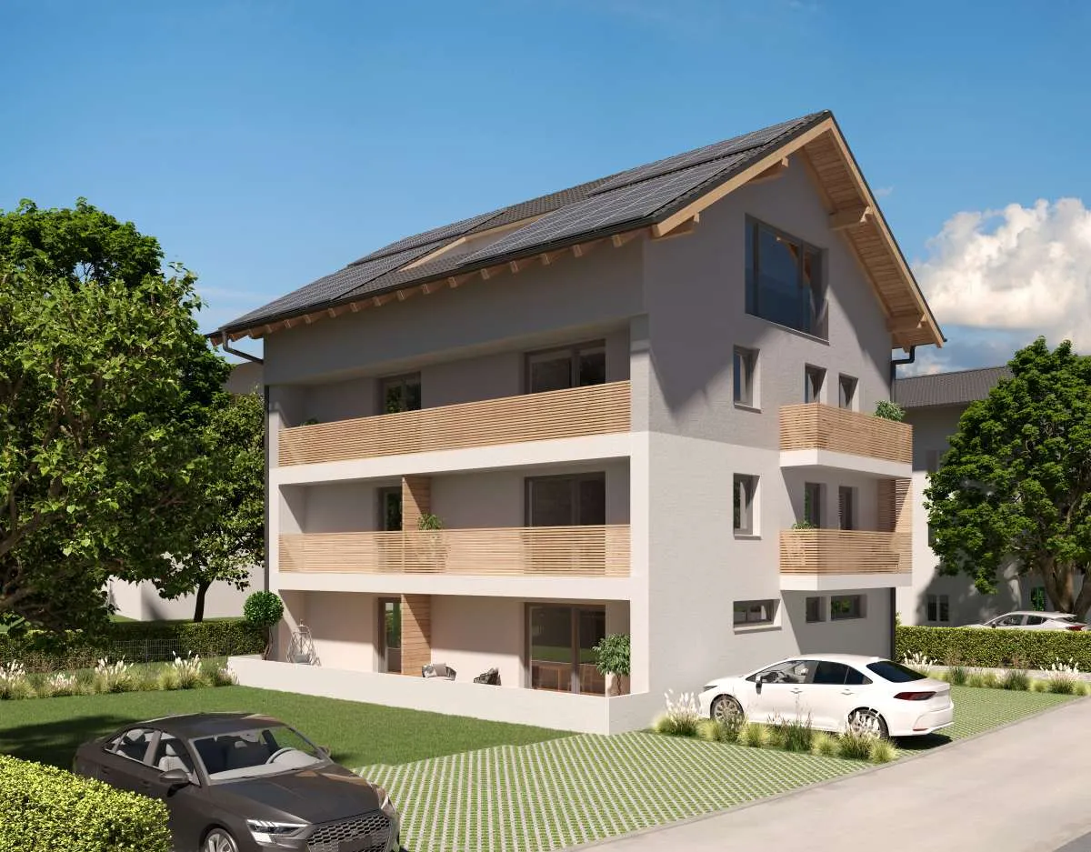 GROSSGMAIN | NEUBAUPROJEKT MIT 5 EINHEITEN| 3-Zimmer-Wohn ung mit 2 Balkonen_Top 4 – pohled 2
