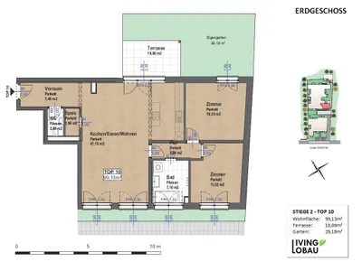 3-Zimmer-Wohnung mieten in Wien – 100 m², € 1.699 – Bild 11 von 11