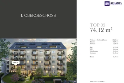 3-Zimmer-Wohnung kaufen in Graz – 74,12 m², € 375.814 – Bild 2 von 10