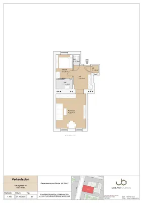 2-Zimmer-Wohnung kaufen in Wien – 46,28 m², € 245.000 – Bild 14 von 14