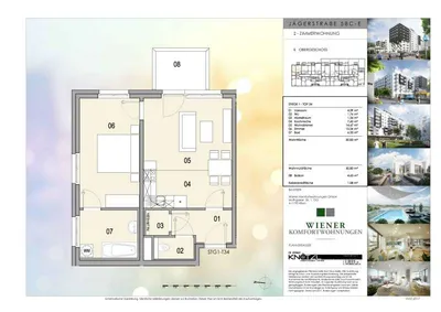 2-Zimmer-Wohnung kaufen in Wien – 50,83 m², € 298.800 – Bild 6 von 6