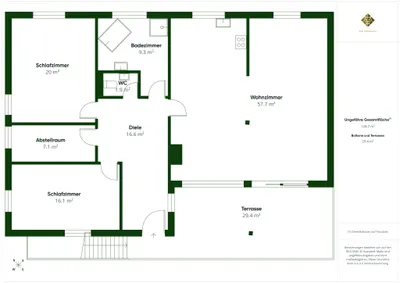 3-Zimmer-Wohnung mieten in Kufstein – 128,7 m², € 1.676 – Bild 8 von 8