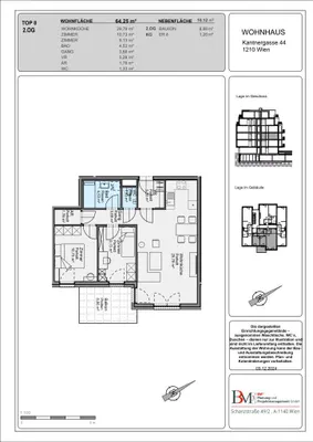 3-Zimmer-Wohnung kaufen in Wien – 64,25 m², € 335.000 – Bild 23 von 23