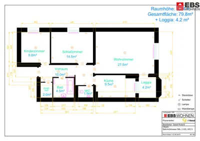 3-Zimmer-Wohnung mieten in Schärding – 84,03 m², € 534 – Bild 23 von 23