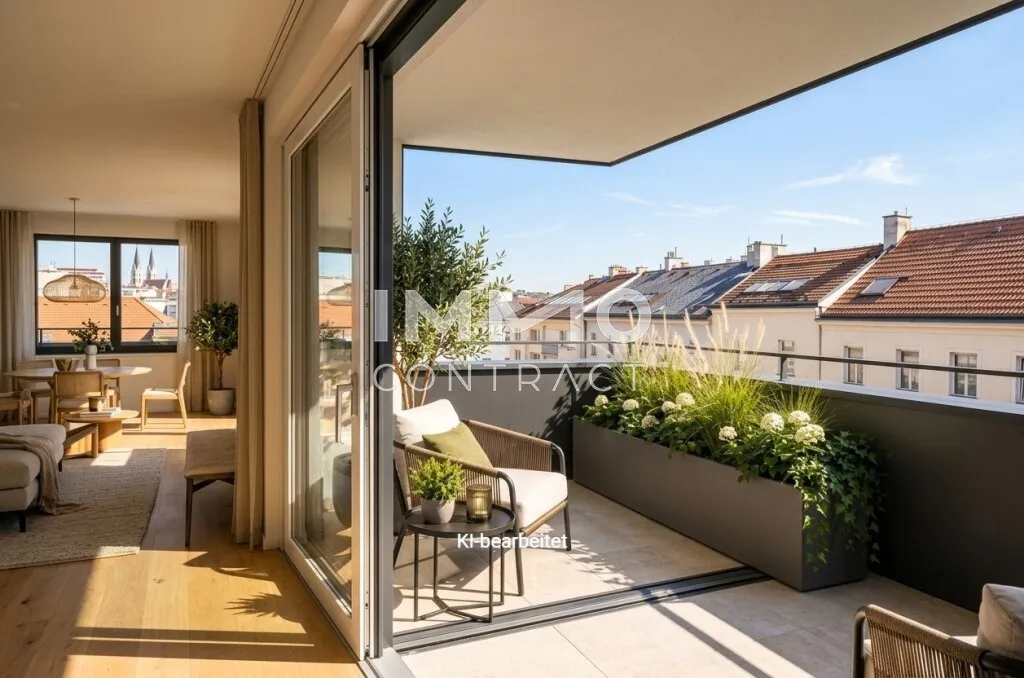Top Neubau nahe Schönbrunn - Erstbezug mit Balkon, Loggia, perfekt für Eigennutzer und Kapitalanleger! - Ansicht 2