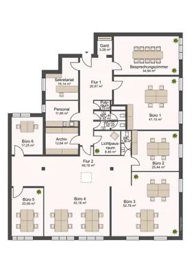 10-Zimmer-Gewerbeimmobilie kaufen in Salzburg Stadt – 374 m², € 1.200.000 – Bild 7 von 7
