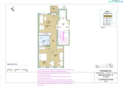 3-Zimmer-Wohnung kaufen in Wien – 62,7 m², € 359.000 – Bild 9 von 10