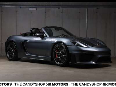 Porsche Boxster 718 Boxster Spyder RS *Vanadiumgraumetallic*Wei...