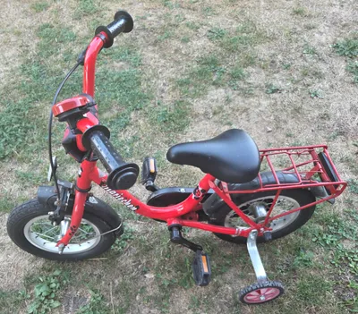 Kinderfahrrad 12 Zoll mit Stützen