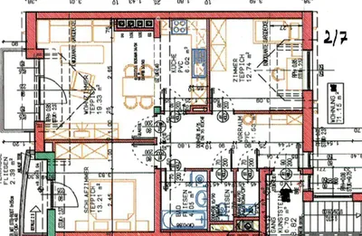 3-Zimmer-Wohnung mieten in Gmünd – 70 m², € 726 – Bild 3 von 3