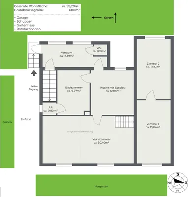 3-Zimmer-Haus kaufen in Baden – 100 m², € 479.000 – Bild 13 von 13