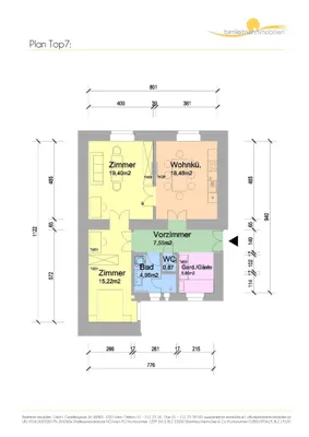 2-Zimmer-Gewerbeimmobilie mieten in Wien – 72 m², € 1.088 – Bild 16 von 16