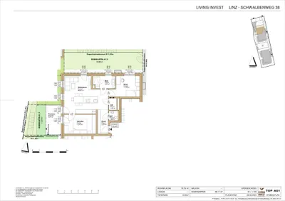 3-Zimmer-Wohnung mieten in Linz – 70,73 m², € 1.357 – Bild 30 von 32