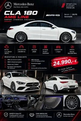 Mercedes-Benz CLA-Klasse Amg Line
