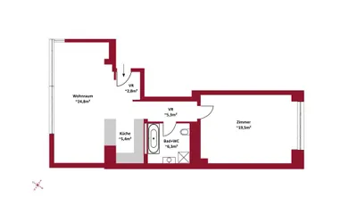 2-Zimmer-Wohnung kaufen in Wien – 64,08 m², € 349.000 – Bild 6 von 7