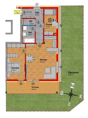 3-Zimmer-Wohnung kaufen in Hartberg-Fürstenfeld – 72 m², € 245.000 – Bild 16 von 17