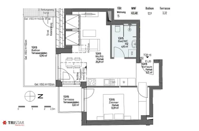 2-Zimmer-Wohnung kaufen in Wien – 45,48 m², € 235.000 – Bild 4 von 26