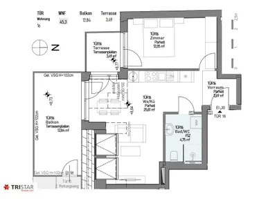 2-Zimmer-Wohnung kaufen in Wien – 45,48 m², € 235.000 – Bild 6 von 26